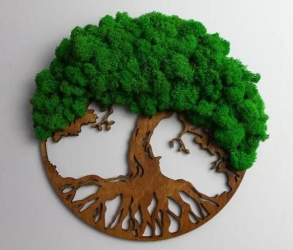 Tree of Life made of preserved moss - Image 2